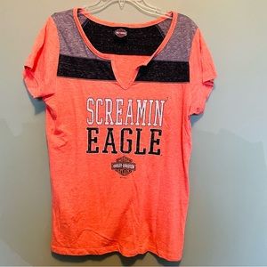 Screamin eagle Harley, Davidson lady shirt